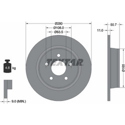 Textar Δισκόπλακα - 92238903