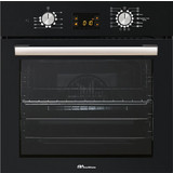 Multihome MH-6060 Black Glass Φούρνος Ηλεκτρικός Άνω Πάγκου 65lt 59.5cm