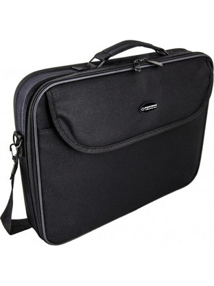 Esperanza Classic Τσάντα Laptop Ώμου 15.6" Black
