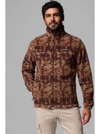 COLUMBIA Men's Steens Mountain+x2122 Printed Fleece Jacket - Tobacco FW26