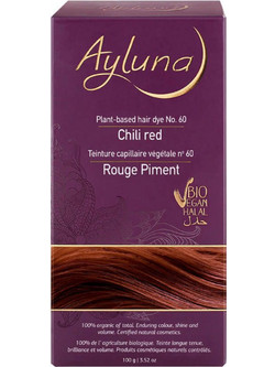Ayluna Plant-Based Hair Dye 60 Chili Red 100gr