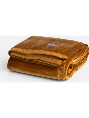 Κουβέρτα Βελουτέ Υπέρδιπλη 230X240 Nef Nef Velosso Camel (230x240)