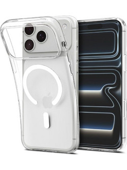 Spigen Liquid Crystal MagSafe Θήκη Clear/White (iPhone 18 Pro Max / 17 Pro Max)