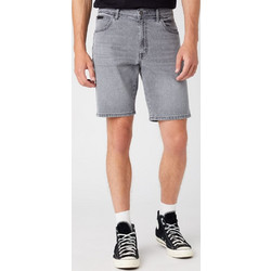 Wrangler Casual Ανδρική Βερμούδα Τζιν Γκρι W11C3039H