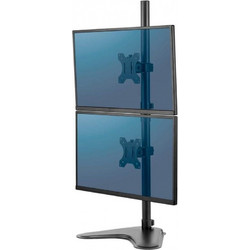 Fellowes Ergonomics freestanding arm for 2 monitors - Seasa vertical - former Professional Series(TM) 8044001