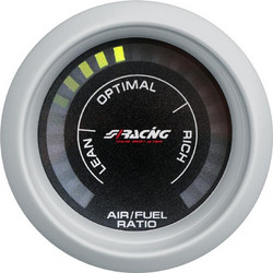 HALLMETER ΨΗΦΙΑΚΟ 52mm ΜΑΥΡΟ ΜΕ ΚΥΚΛΙΚΗ ΕΝΔΕΙΞΗ ΜΕΤΡΗΣΕΩΝ