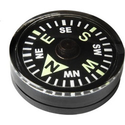 Πυξίδα Κουμπί Button Compass Large Helikon-Tex Μαύρη