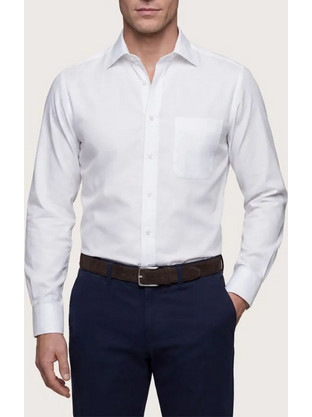 CAMICISSIMA PERMANENT SHIRT LONG SLEEVE MONZAH02781-WHITE White
