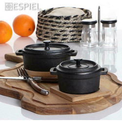 Espiel Cast-Iron Μαντεμένια Κατσαρόλα 13cm