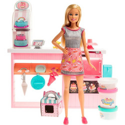 Barbie Ζαχαροπλαστείο με Κούκλα