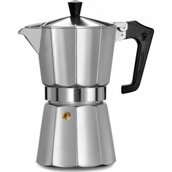 Pezzetti Italexpress Μπρίκι Espresso 1cups Ασημί