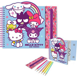 Hello Kitty Friends Δημιουργικό Σετ 28x25 εκ