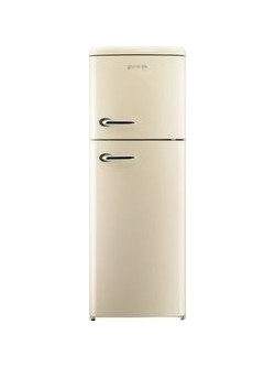 Gorenje RF 60309 OC Retro Δίπορτο Ψυγείο Υ173.4xΠ60xΒ64cm Μπεζ