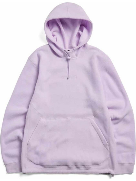 Burton Cinder Fleece Ανδρικό Φούτερ με Κουκούλα Μωβ 2383410E9G