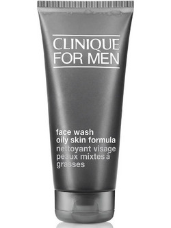 Clinique For Men Oil Control Face Wash Gel Καθαρισμού Προσώπου για Ακμή 200ml