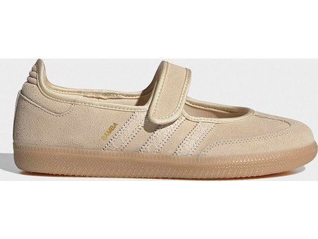 adidas Originals Samba Jane Γυναικείες Μπαλαρίνες HQ9496 SANSTR/SANSTR/GOLDMT