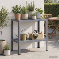 Τραπέζι φύτευσης 80 x 50 x 80 cm Χάλυβας με επίστρωση πούδρας 8014885
