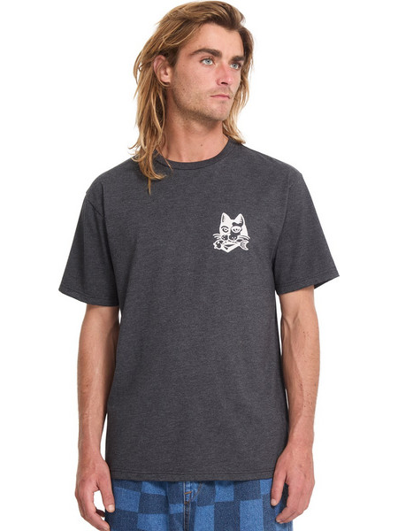 VOLCOM 'TASTY' ΜΠΛΟΥΖΑ ΑΝΔΡΙΚΗ A5732603-HBK (HBK/HEATHER BLAC)