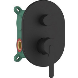 Orabella Marea 10409 Black Matt - Μικτης εντοιχισμού 2 εξοδων