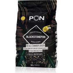 LECHUZA BLACKSTONEPON Υπόστρωμα Φύτευσης 18lt με Λίπασμα σε Μαύρο Χρώμα για Φυτά Εσωτερικού Χώρου για Γλάστρες Lechuza