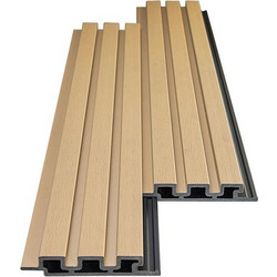 WPC PANEL 2ης ΓΕΝΙΑΣ ΜΕ 3D ΠΗΧΑΚΙΑ 25/147.5mm LIGHT OAK 5550 NewPlan