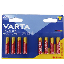 Varta Longlife Max Power AAA 8τμχ