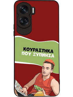 Sonique Greek Cult TV Series Θήκη (Honor 90 Lite 5G) με Σχέδιο «Κουράστηκα που Ξύπνησα»