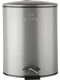 Estia Χαρτοδοχειο Μπανιου Classic Soft Close 5lt ματ Γκρι