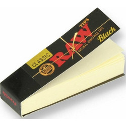 Τζιβάνα Raw Black Tips 50 Ακατέργαστη 716165286707