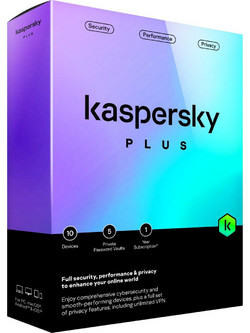 Kaspersky Plus για 1 Συσκευή και 1 Έτος Χρήσης (Ηλεκτρονική Άδεια)