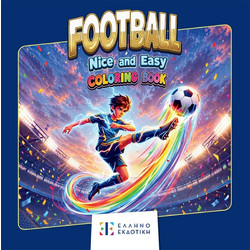 Football - Nice and Easy Coloring Book