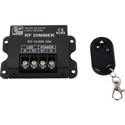 ΝΤΙΜΕΡ ΜΕ ΤΗΛ/ΡΙΟ ΓΙΑ ΤΑΙΝΙΑ LED ΜΟΝΟΧΡ. 12VDC120W 24VDC240W 10A - 30-31015 30-31015