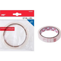 MP κολλητική ταινία PA505, 24mm x 50m, διάφανη
