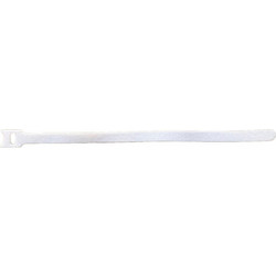 Lanview Δεματικά Καλωδίων Πλαστικά 12mm x 150mm Λευκό (50 τεμάχια)