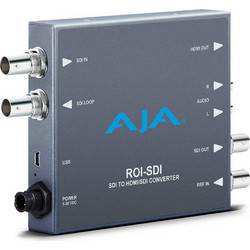 AJA ROI-SDI 3G-SDI σε 3G-SDI/HDMI μετατροπέας σάρωσης (ROI)