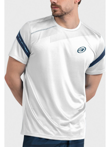 BULLPADEL CASUL SHORT-SLEEVE T-SHIRT ΜΠΛΟΥΖΑ WHT DG79012000