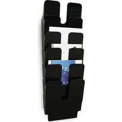 Δίσκοι Εγγράφων Durable brochure dispenser Flexiplus 6 A4 Black