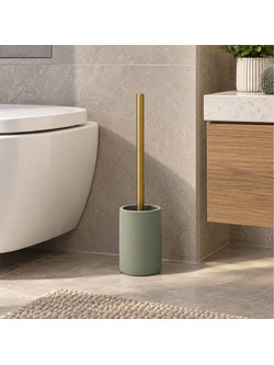 ΑΞΕΣΟΥΆΡ ΜΠΆΝΙΟΥ TOILET BRUSH PLAIN POLYRESIN ORIA CEDRE DOUCEUR D