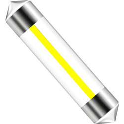 VenCore 3216-10124 - C5W Festoon 39mm - Λάμπα LED Σωληνωτή για Βάση C5W 39mm Festoon 1 Filament LED 0.40W 160 Lumen 12 Volt Ψυχρό Λευκό 6000K