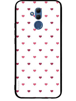 Sonique Heart Series Back Cover White 01 (Huawei Mate 20 Lite)