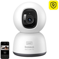 Baseus P1 Lite IP Κάμερα Ασφαλείας Wi-Fi 3MP 2K Νυκτός με Αμφίδρομη Επικοινωνία
