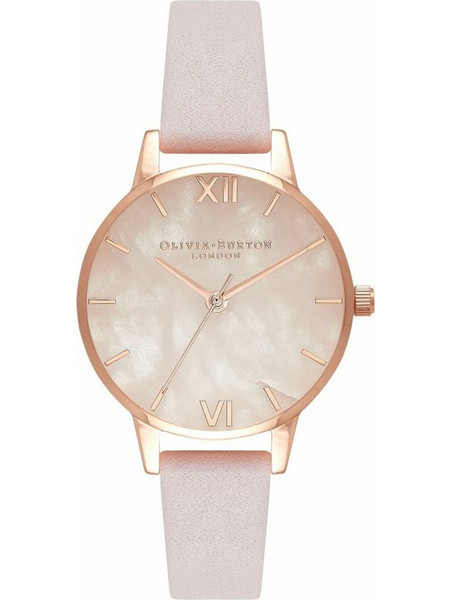 Olivia Burton Γυναικείο Ρολόι με Μπεζ Μεταλλικό Μπρασελέ OB16SP02