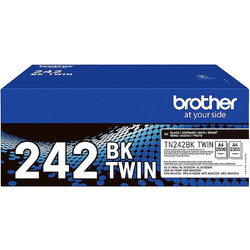 Brother TN-242BK Black Toner 2pcs