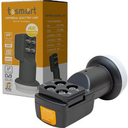 QUAD LNB T & SMART 0.1dB UHD 4K Universal