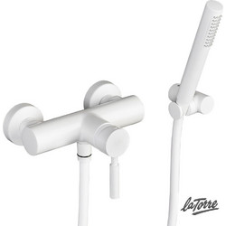 ΜΠΑΤ.ΝΤΟΥΖ+ΤΗΛ+ΣΤΗΡ.TECH LA TORRE WHITE MATT