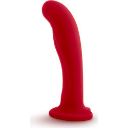 Blush Temptasia Jezebel Crimson Dildo με Βεντούζα 15cm Κόκκινο