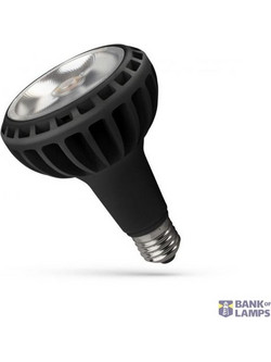 LED PAR30 E27 230V 20W COB 24 DEGREES NW BLACK SPECTRUM