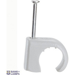 Cable clip Multifix - for concrete materials - for cable O 10 to 14 mm - grey
