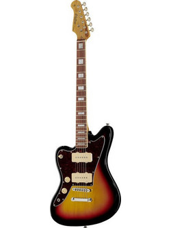 Harley Benton JA-60LH SB Left Handed Ηλεκτρική Κιθάρα Alternative με HH Μαγνήτες και Ταστιέρα Pau Ferro