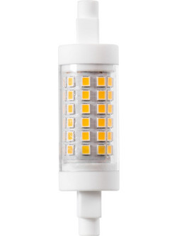 TUBINI 60395 Λάμπα R7S 78mm LED 7W 791lm 360 AC 220-240V IP20 Θερμό Λευκό 2700K - Lumileds SMD Chip - Μ7.8 x Π2 x Υ2